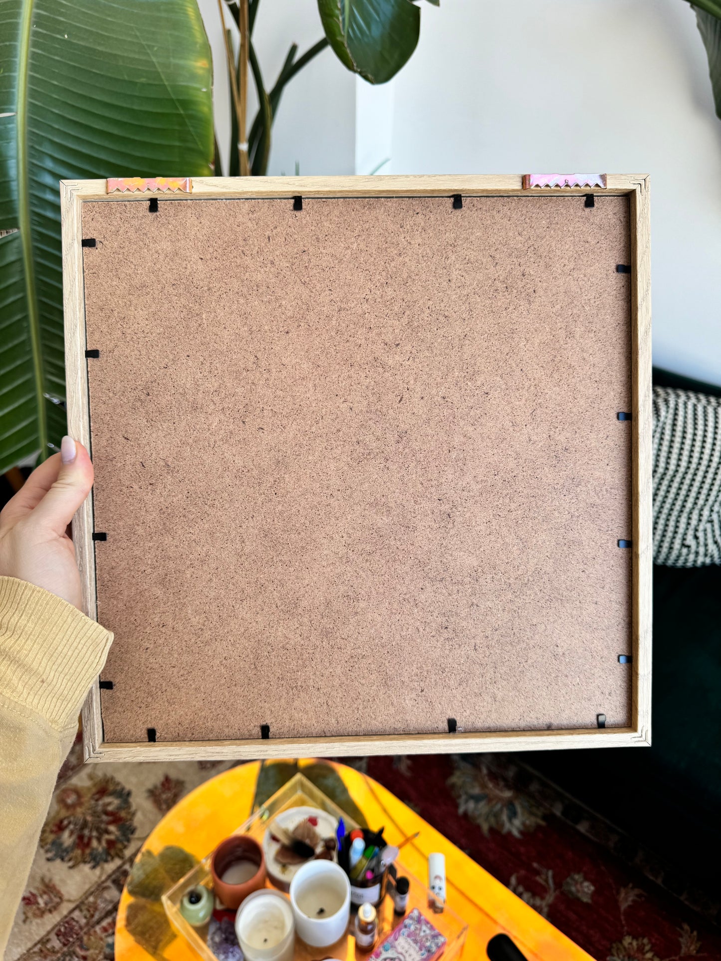 creativity is a direct line to your intuition - framed art print