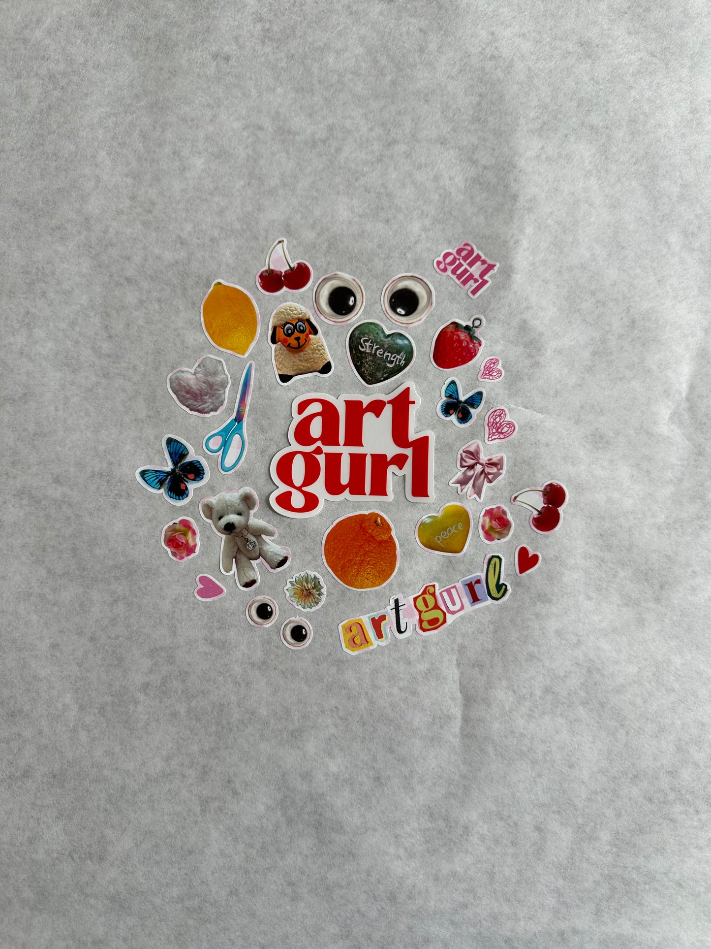 spring sticker sheet